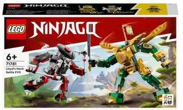 LEGO NINJAGO Starcie Lloyda z Mechem EVO (71781)