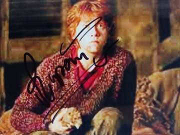 Oryginalny autograf Rupert Grint 