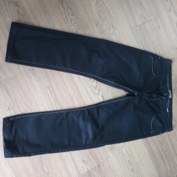 spodnie ShineFashion 34/30 męskie czarne