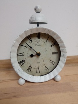 Zegar stojący budzik vintage retro sypialnia