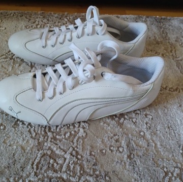 białe meskie buty sport lifestyle puma