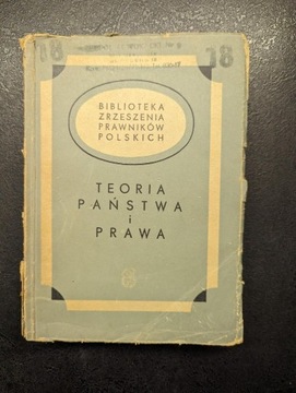 Teoria Państwa i Prawa 1951 Kariew