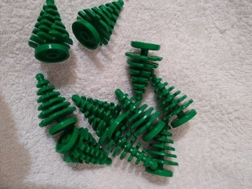 Lego drzewo 2435 choinka x 2 zielona roślina