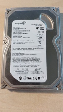 Dysk Seagate Barracuda 7200.10 250GB SATA II 3,5"