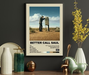 Plakat w ramce Better Call Saul A3