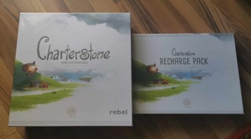 Charterstone + recharge pack PL gra planszowa NOWA