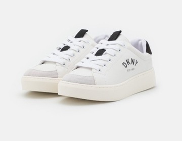 DKNY Britan Sneakers NOWE 37 białe 