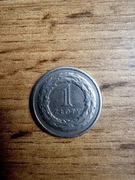 Moneta 1zl z 1990r.