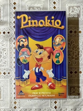 Pinokio (1992) - oryg. kaseta VHS.