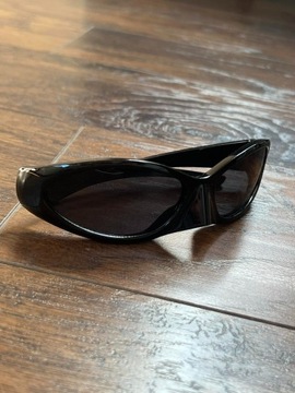Okulary przeciwsłoneczne czarne vintage sunglasses