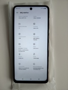 SMARTFON INFINIX -NOTE 30 8/256 GB