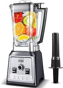 AMZCHEF Blender Smoothie Maker  2000 W