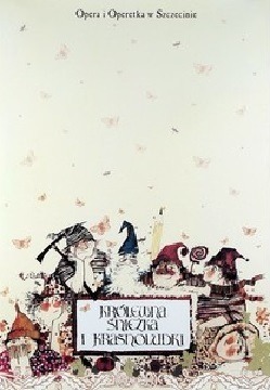 Plakat Ryszard Kaja Królewna Śnieżka i krasnoludki