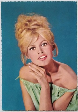 Pocztówka - Brigitte Bardot