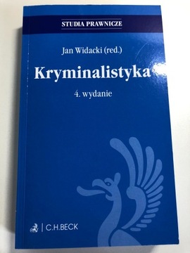 Kryminalistyka - Jan Widacki