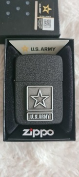 Zapalniczka Zippo 1941 Black Crackle U.S. ARMY(4)