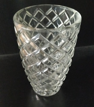 Kryształ wazon wys. 16 cm