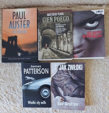 Paul Auster Noc wyroczni + 4 książki