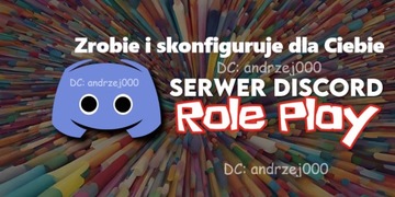 Serwer DISCORD na zamówienie