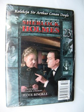 DVD: Sherlock Holmes 23 - Złote binokle/Nowa