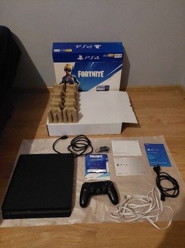 PS4 Slim 500GB + Pad Fortnite Bundle KOMPLET PL