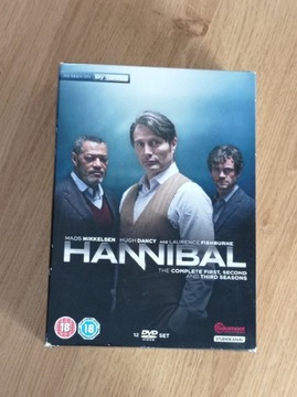 Hannibal zestaw sezony 1-3 serialu na DVD