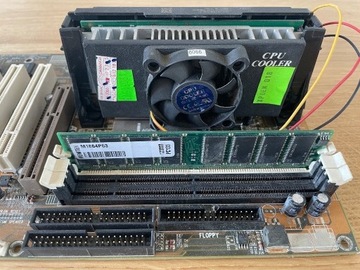 Płyta BXE98-ATX + Pentium 450 Slot 1