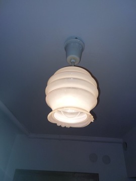 Lampa wisząca PRL na hak