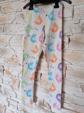 H&M 140cm 2-pak legginsy 