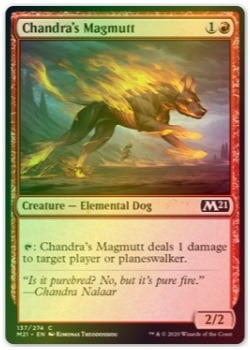 Chandra's Magmutt Foil