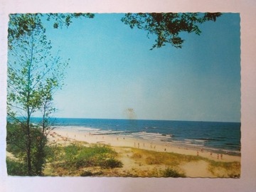 REWAL plaża brzeg morski 1978 r.
