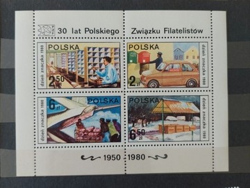 Fi 2567-70** bl. 113 (bl. 69) Dzień znaczka 1980