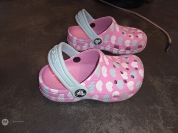 Buty crocs dla dziewczynki dziewczynka rozmiar 9