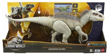 Jurassic World Indominus Rex Mattel HNT64 światło i dźwięk