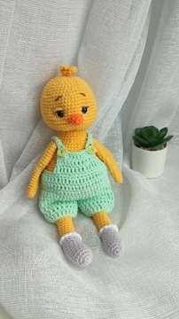 Szydełkowy Kurczak amigurumi zabawka RĘKODZIEŁO 27