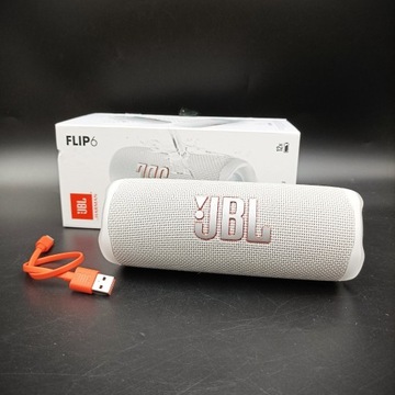 Głośnik Bluetooth JBL FLIP 6 30W Biały Okazja!