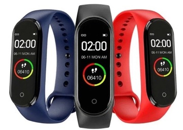 Smartband M4 opaska sportowa * 3 w 1* 