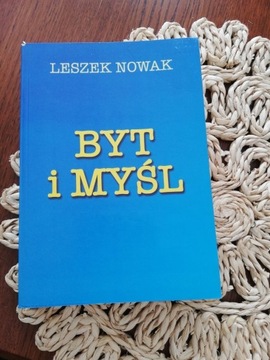 Byt i myśl tom II Leszek Nowak 2004