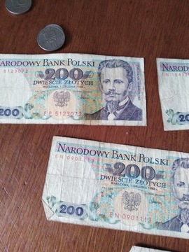 Banknot 200zl