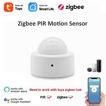 Czujnik ruchu ZigBee PIR TUYA SmartLife Smart Home