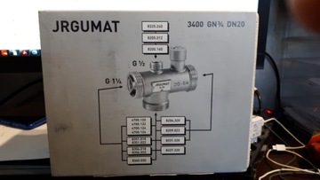 Termostatyczny zawór mieszający DN20 3/4"