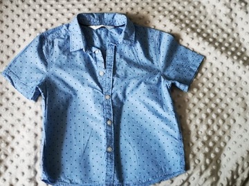H&M, koszula, dla chłopca,4-5 lat, r.110, jak nowa