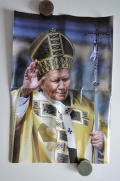 Plakat, Jan Paweł II, Kurier Podlaski, 2002 r.