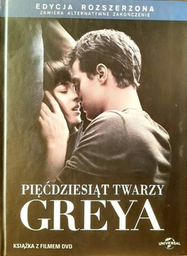 Pięćdziesiąt twarzy Greya, dvd, rozszerzona edycja