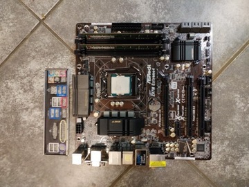 ASRock Z87M Extreme4 + i5 4460 + 16GB RAM DDR3 