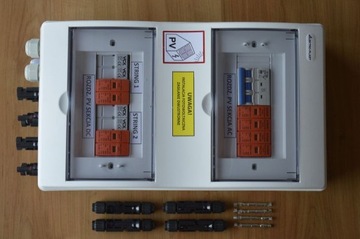 Rozdzielnica Solar PV AC DC 1000V T2 2 stringi MC4