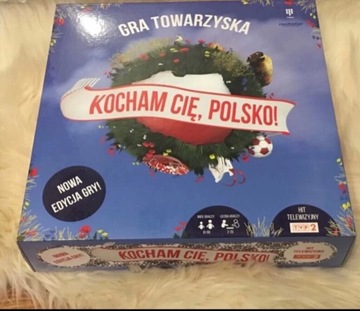 Gra planszowa Kocham Cię Polsko