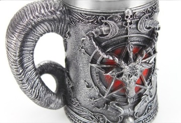 Kufel Baphomet Pentagram 600ml