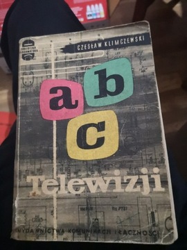 Stara książka, poradnik abc telewizji