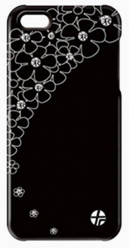 Etui Trexta Crystal Swarovski Black iPhone5/5s/5c